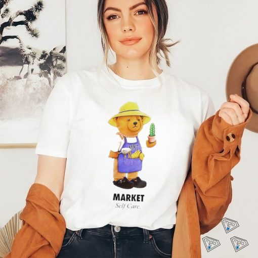 Botanical Bear Market self care art shirt