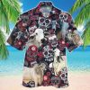 Skeleton Rose Hawaii Shirt Tropical Summer For Men And Women