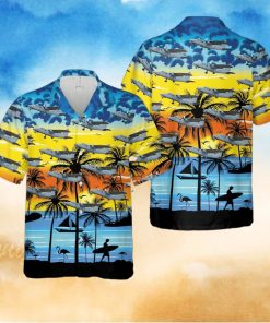 Britten Norman Defender Hawaiian Shirt