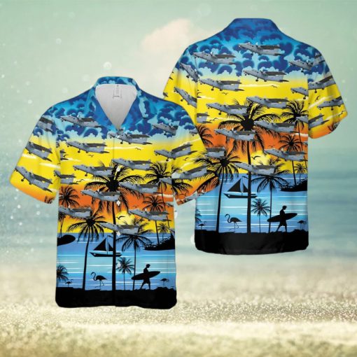 Britten Norman Defender Hawaiian Shirt