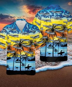 Britten Norman Defender Hawaiian Shirt