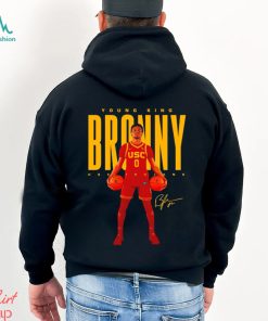 Bronny james usc trojans young king broony signature t shirt