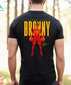 Bronny james usc trojans young king broony signature t shirt