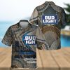 Race Day And Bud Light Beer Hawaiian Shirt
