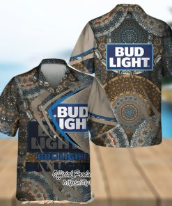 Bud Light Beer Mandala Trending Hawaiian Shirt