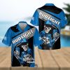 Bud Light Beer Palm Tree Hawaiian Shirt