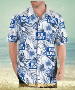 Bud Light Hawaiian Shirt Classic Flora