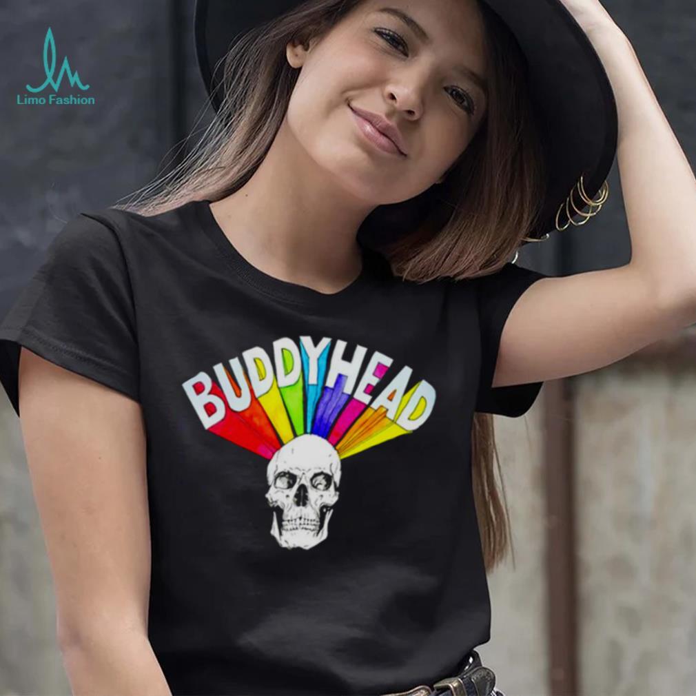 Buddyhead rainbow skull shirt Buddyhead rainbow skull shirt