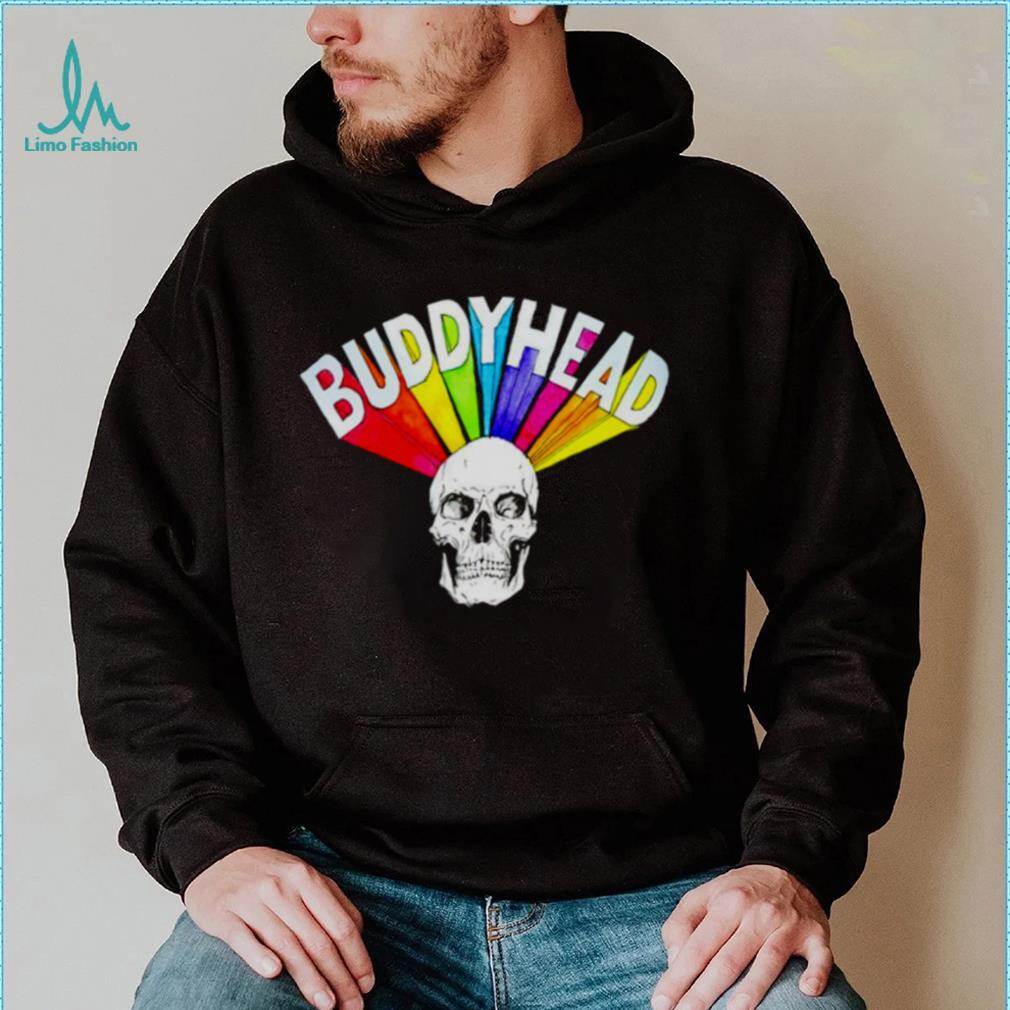 Buddyhead rainbow skull shirt Buddyhead rainbow skull shirt