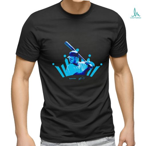 Budweiser X Ken Griffey Jr. signature logo shirt