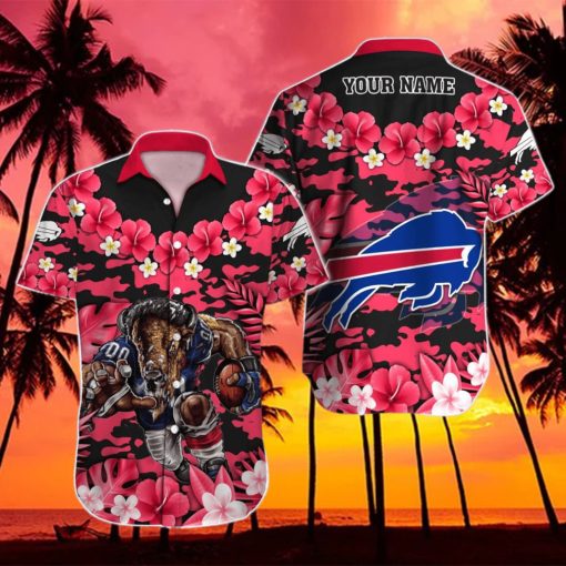 Buffalo Bills NFL Custom Name Hawaiian Shirt For Men And Women Impressive Gift For Real Fans hawaiian shirt