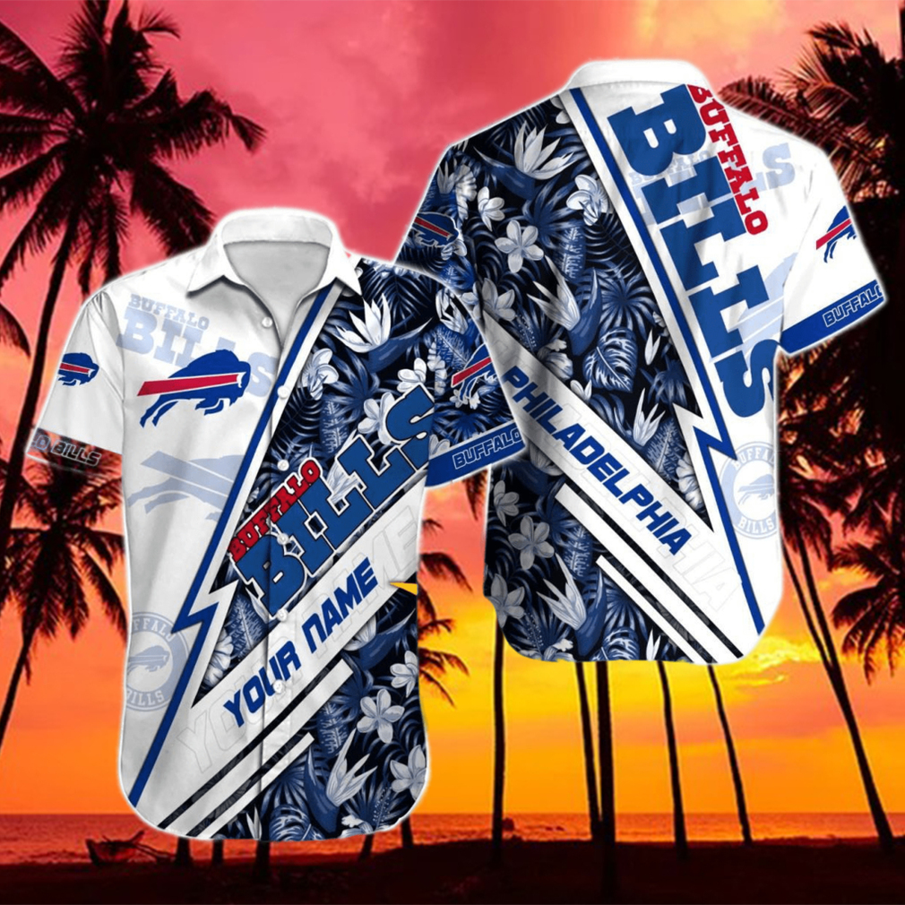 Los Angeles Chargers NFL Custom Name Hawaiian Shirt - Limotees