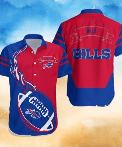 Buffalo Bills NFL Flame Ball Hawaiian Shirt For Fans