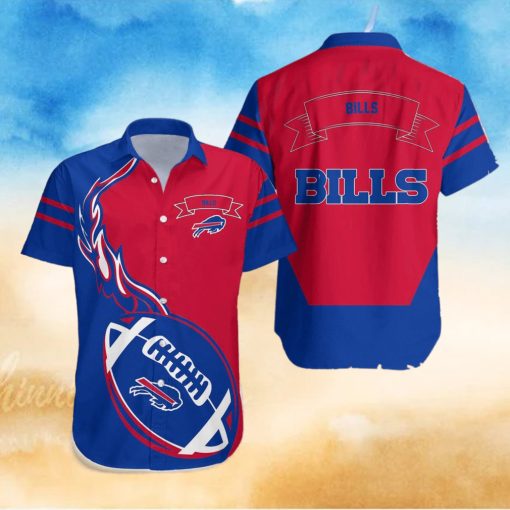 Buffalo Bills NFL Flame Ball Hawaiian Shirt For Fans