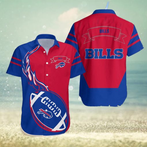 Buffalo Bills NFL Flame Ball Hawaiian Shirt For Fans