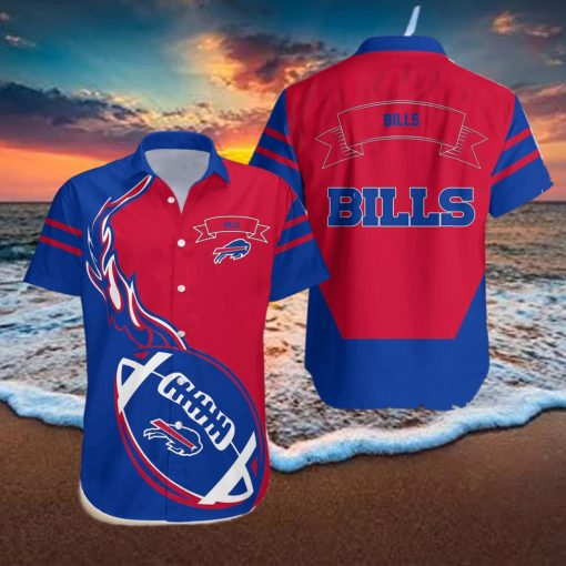 Buffalo Bills NFL Flame Ball Hawaiian Shirt For Fans