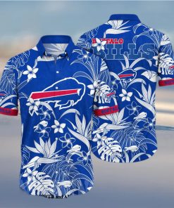 Buffalo Bills NFL Flower 3D All Over Print Hawaiian Shirt - Limotees