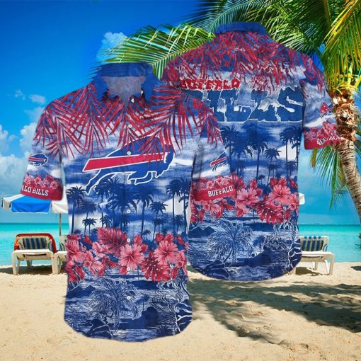 Buffalo Bills NFL Mens Printed Camo Polo