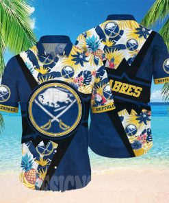 Buffalo Sabres NHL Floral Full Print Hawaiian Shirt