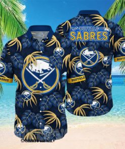 Buffalo Sabres NHL Flower Full Printed Classic Hawaiian Shirt