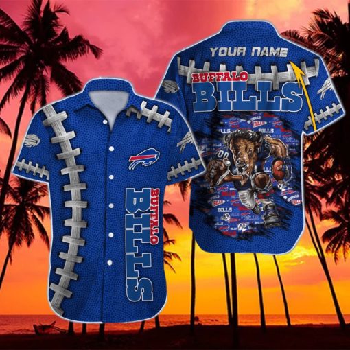 Buffalo_Bills_NFL_Custom_Name_HawaiBuffalo Bills NFL Custom Name Hawaiian Shirt For Men And Women Special Gift For Real Fans hawaiian shirt