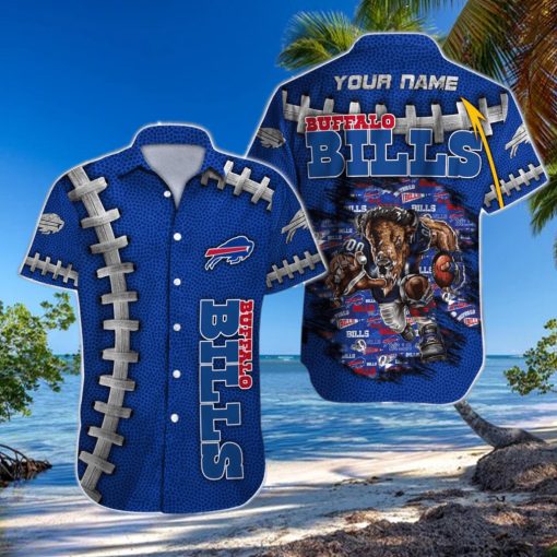 Buffalo_Bills_NFL_Custom_Name_HawaiBuffalo Bills NFL Custom Name Hawaiian Shirt For Men And Women Special Gift For Real Fans hawaiian shirt