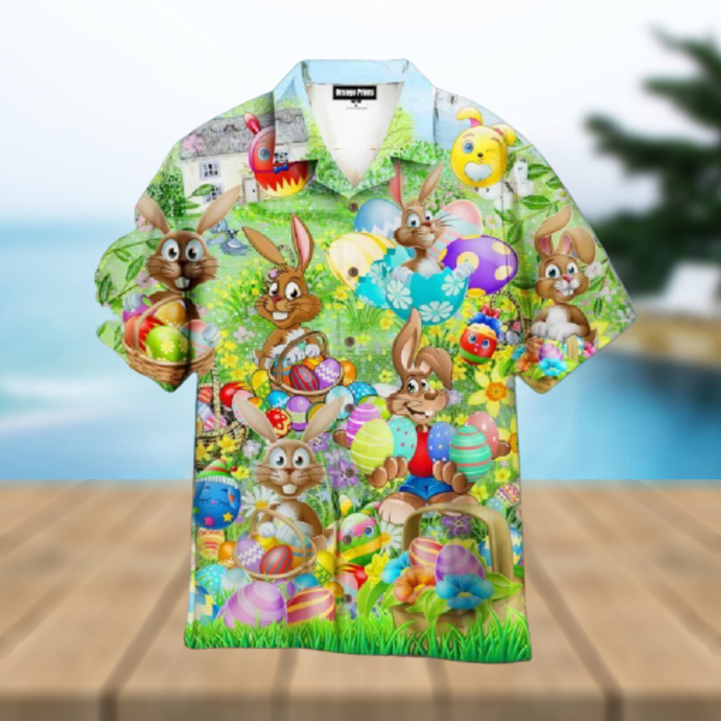 Bunny Enjoy Easter Day Aloha Hawaiian Shirts For Men And Women Bunny Enjoy Easter Day Aloha Hawaiian Shirts For Men And Women