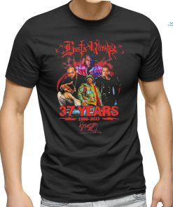 Busta Rhymes 37 Years 1986 2023 Signatures Shirt