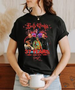 Busta Rhymes 37 Years 1986 2023 Signatures Shirt