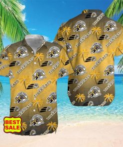 CFL Hamilton Tiger Cats Aloha Style 7 Big Logo Hawaiian Shirt