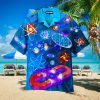 Cleveland Browns NFL Hawaiian Shirt Graphic Tropical Patterns Skull Punisher 3D Printed Best Gift For Fans