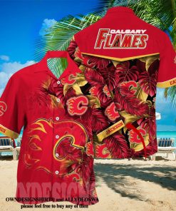 Calgary Flames NHL Unisex Hawaiian Shirt