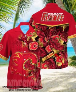 Calgary Flames NHL Unisex Hawaiian Shirt