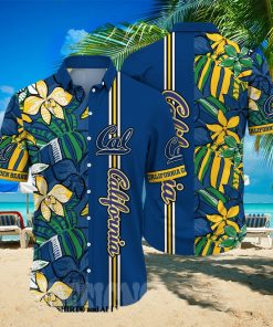 California Golden Bears NCAA Floral Full Printing 3D Hawaiian Shirt