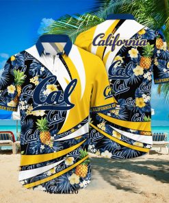 California Golden Bears NCAA Floral Tropical Unisex Full Print Hawaiian Shirt