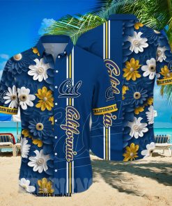 California Golden Bears NCAA Flower 3D Hawaiian Shirt