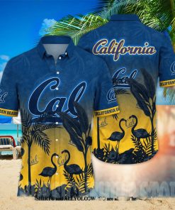 California Golden Bears NCAA Flower Full Printing 3D Hawaiian Shirt