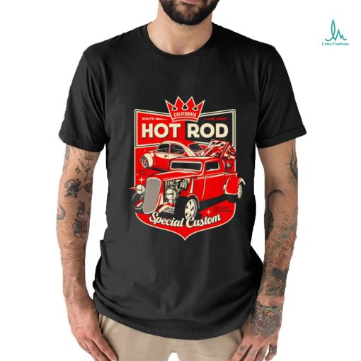 California South Coast Hot Rod retro car logo shirt