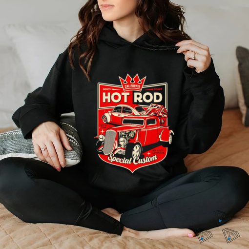 California South Coast Hot Rod retro car logo shirt