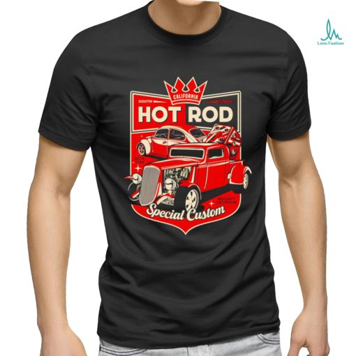 California South Coast Hot Rod retro car logo shirt
