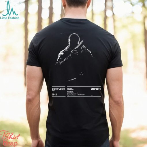 Call of Duty Black Black Ops 2 game shirt