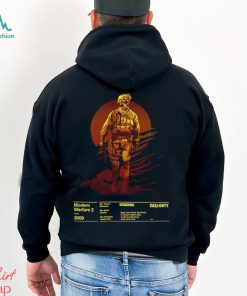 Call of Duty Modern Warfare 2 game shirt