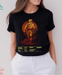 Call of Duty Modern Warfare 2 game shirt