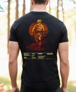 Call of Duty Modern Warfare 2 game shirt
