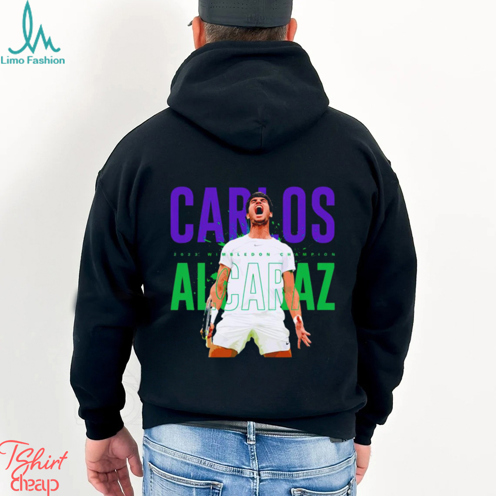 Carlos Alcaraz Tennis 2023 Wimbledon Champion 2023 shirt Carlos Alcaraz Tennis 2023 Wimbledon Champion 2023 shirt