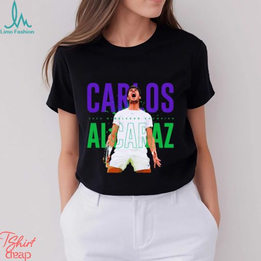 Carlos Alcaraz Tennis 2023 Wimbledon Champion 2023 shirt