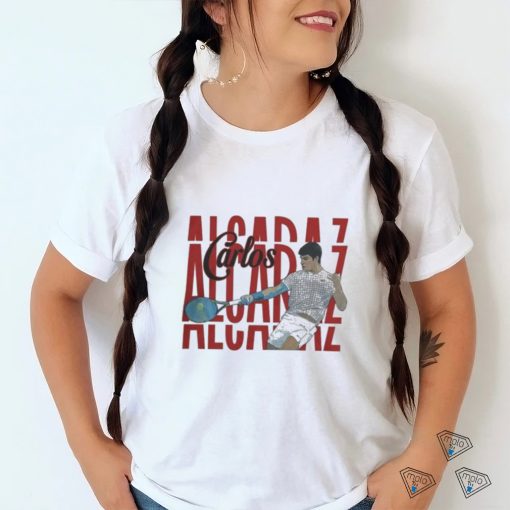 Carlos Alcaraz photo design t shirt