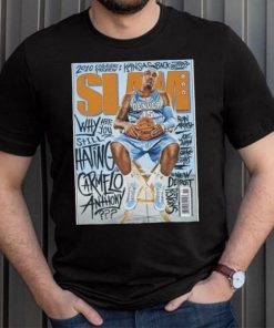 Carmelo Anthony Denver Nuggets Slam Cover NBA Tee Shirt