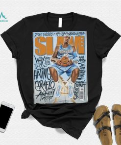 Carmelo Anthony Denver Nuggets Slam Cover NBA Tee Shirt