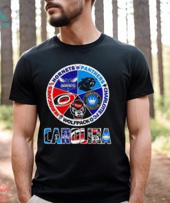 Carolina Hornets Carolina Panthers Carolina Hurricanes South Carolina Gamecocks Carolina Charlotte FC logo Carolina city shirt